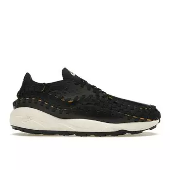 Nike Air Footscape Woven Black Croc Женские кроссовки бледно-слоновой кости Desert-Ochre FQ8129-010 37.5