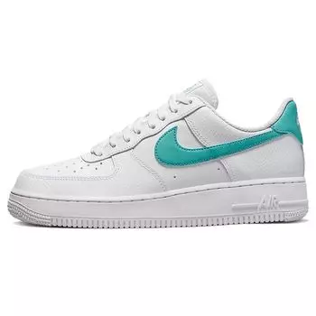Nike Air Force 1 07 Бело-бирюзовые женские кроссовки DD8959-101 40