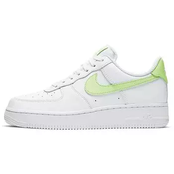 Nike Air Force 1 07 Белые женские кроссовки Barely Volt 315115-159