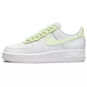 Nike Air Force 1 07 Белые женские кроссовки Barely Volt 315115-166