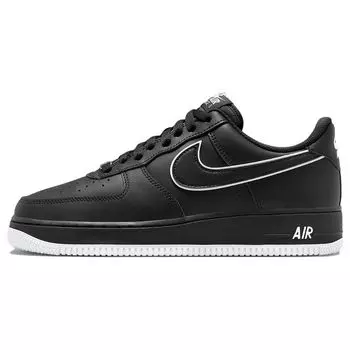 Nike Air Force 1 07 Черно-белые мужские кроссовки DV0788-002 45
