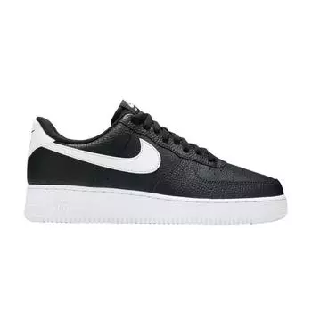 Кроссовки мужские Nike Air Force 1 07 Black White Tumbled CT2302-002 43