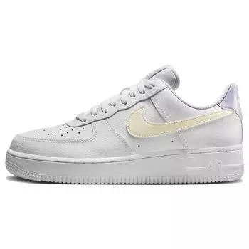 Nike Air Force 1 07 Coconut Milk Oxygen Purple Женские кроссовки белые FN3501-100 40.5