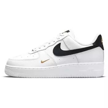 Nike Air Force 1 07 Essential Белые черные женские кроссовки CZ0270-102 35.5