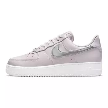 Nike Air Force 1 07 Essential Venice Metallic Silver Женские кроссовки Фиолетовый Белый DD1523-500 41