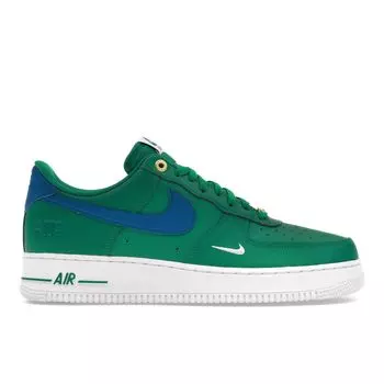 Nike Air Force 1 07 LV8 40th Anniversary — мужские малахитовые кроссовки Green Sail White DQ7658-300 41