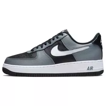Nike Air Force 1 07 LV8 Black Smoke Grey Мужские кроссовки белые DV3501-001 41