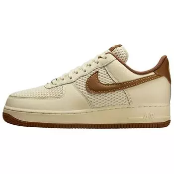 Nike Air Force 1 07 LV8 Coconut Milk Light British Tan Мужские кроссовки Cream Canyon-Gold IB7719-113 41