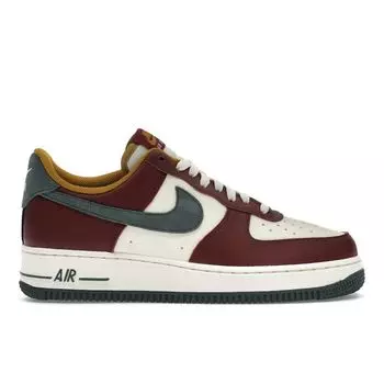 Nike Air Force 1 07 LV8 Dark Team Red Vintage Green Мужские кроссовки Coconut-Milk Bronzine HQ3612-113 41