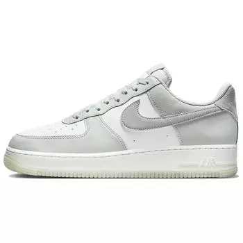 Nike Air Force 1 07 LV8 Light Silver Pumice Мужские кроссовки Серый Summit-White Light-Pumice FJ4170-003 44.5