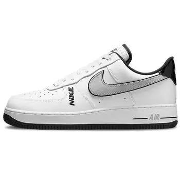 Nike Air Force 1 07 LV8 White Wolf Grey Мужские кроссовки черные DC8873-101 38.5