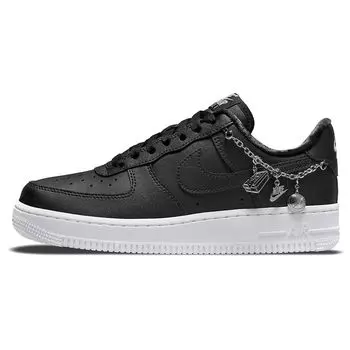 Nike Air Force 1 07 LX Lucky Charms — черные женские кроссовки белые DD1525-001 36