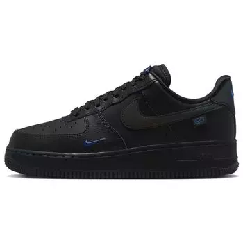 Nike Air Force 1 07 LX Worldwide Pack — черные женские кроссовки Game Royal FB1840-001 36.5
