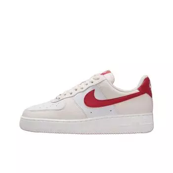 Nike Air Force 1 07 Next Nature Pale Ivory University Red женские кроссовки Cream Sail DC9486-109 38