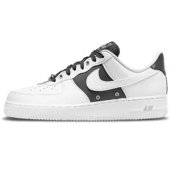 Nike Air Force 1 07 Premium Silver Chain — белые мужские кроссовки черный металлик-серебристый DA8571-100 40