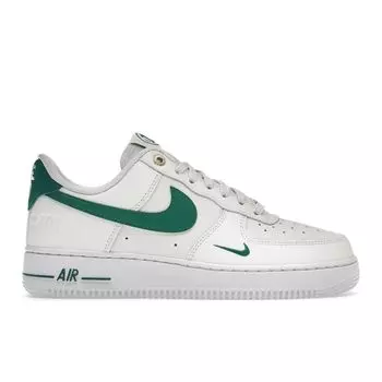 Nike Air Force 1 07 SE 40th Anniversary — женские кроссовки Sail Malachite Cream White Metallic Gold DQ7582-101 37.5