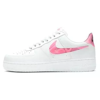Nike Air Force 1 07 SE Love For All - женские кроссовки Sunset Pulse белые черные прозрачные CV8482-100 36.5