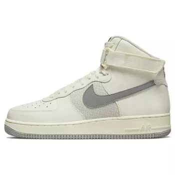 Nike Air Force 1 High 07 LV8 Sail Medium Grey Мужские кроссовки White Light-Bone Coconut-Milk DM0209-100 47.5