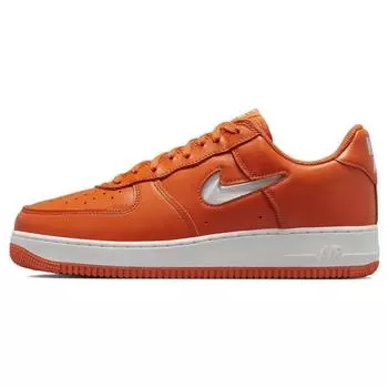 Nike Air Force 1 Jewel Color of the Month — безопасные оранжевые кроссовки унисекс Summit-White FJ1044-800 35.5