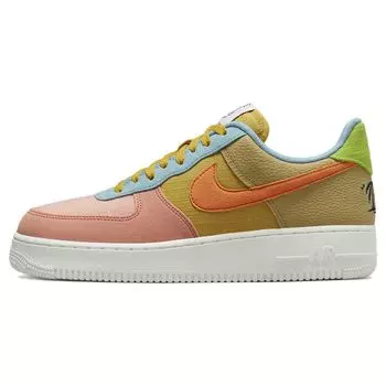 Nike Air Force 1 Low 07 LV8 Next Nature Sun Club — мульти мужские кроссовки разноцветные Sanded-Gold Wheat-Grass DQ4531-700 40.5