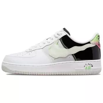 Nike Air Force 1 Low 07 LV8 Pop Art — белые мужские кроссовки Black Photon Racer-розовый DV1229-111 40