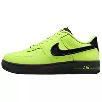 Nike Air Force 1 Low Dance Pack - женские кроссовки Volt зеленые черные Gunmetal FJ7409-700 36