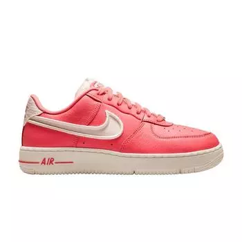 Nike Air Force 1 Low Dance Pack - женские кроссовки Magic Ember розовые, бледно-слоновая кость, металлик-серебристый FJ7409-800 36