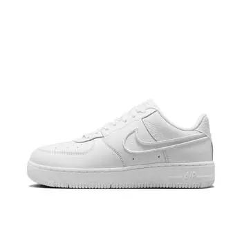 Nike Air Force 1 Low Dance Pack - Белые женские кроссовки Metallic-Silver FJ7409-100 36