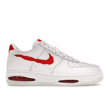 Nike Air Force 1 Low EVO White University Красные мужские кроссовки Summit-White HF3630-100 40