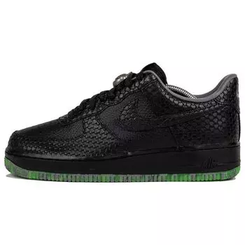 Nike Air Force 1 Low Premium Halloween — мужские кроссовки «Всадник без головы» черный дымчато-серый Campfire-оранжевый FQ8822-084 38.5