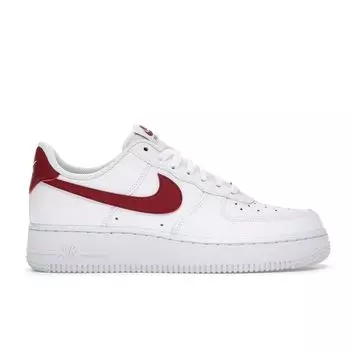 Nike Air Force 1 Low White Team Красные мужские кроссовки CZ0326-100 44