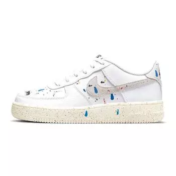 Nike Air Force 1 LV8 3 GS Paint Splatter — белые кроссовки Sail DJ2598-100 39