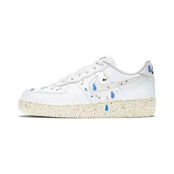 Nike Air Force 1 LV8 3 PS Paint Splatter — белые детские кроссовки Sail DJ2599-100 28
