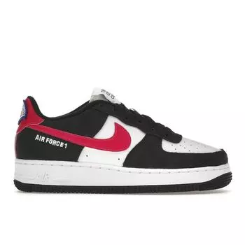 Nike Air Force 1 LV8 GS Athletic Club — детские кроссовки Black Pink Prime White Off-Noir DH9597-003 38.5