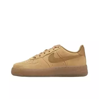 Nike Кроссовки Air Force 1 LV8 GS Wheat Kids коричневые резиново-светло-коричневые HQ7476-700 35.5