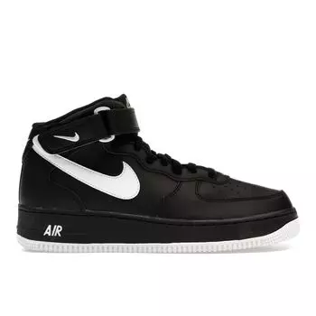 Nike Air Force 1 Mid 07 Черно-белые мужские кроссовки DV0806-001 39