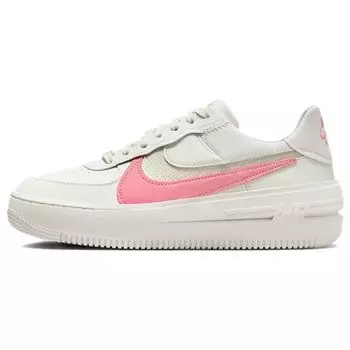 Nike Air Force 1 PLT.AF.ORM Женские кроссовки Coral Chalk кремового цвета с кокосовым молоком DJ9946-105 39