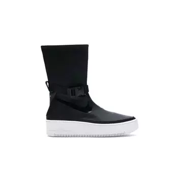 Nike Air Force 1 Sage High Черные женские кроссовки Черно-белые AQ2771-001