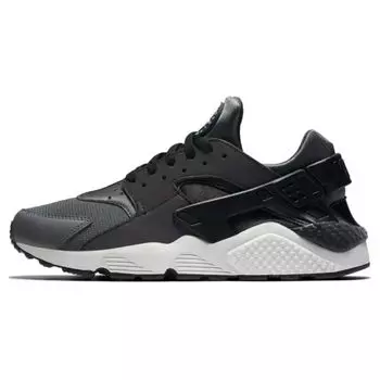 Nike Air Huarache Premium темно-серые черные мужские кроссовки черно-черные-чисто-платиновые 704830-007 40.5
