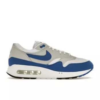 Nike Air Max 1 86 OG Big Bubble — женские кроссовки королевского синего цвета, белые, нейтрально-серые, черные DO9844-101 37.5