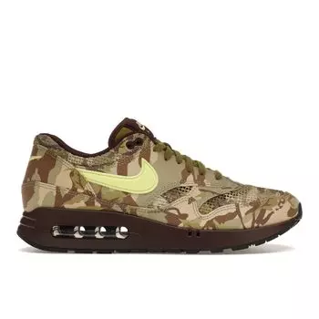 Nike Air Max 1 86 OG Big Bubble - Мужские кроссовки Camo Brown Earth Light-Lemon-Twist FN8358-200 44.5