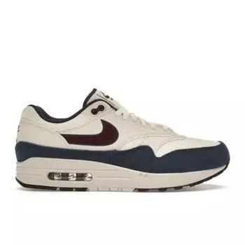 Nike Air Max 1 Coconut Milk Burgundy Crush Мужские кроссовки Белые FN6952-103