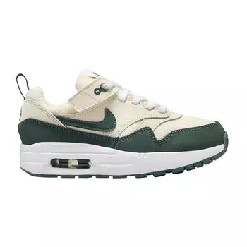 Nike Air Max 1 EasyOn Pale Ivory White Bicoastal Vintage Green (PS) Детские кроссовки DZ3308-107 27