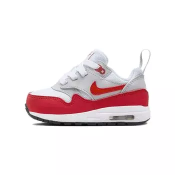 Nike Детские кроссовки Air Max 1 EasyOn TD Red 2023 Нейтрально-Серый Белый Черный DZ3309-003 23.5