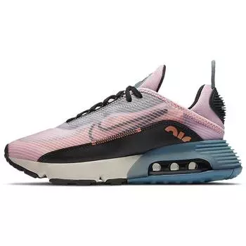 Nike Air Max 2090 Light Arctic Pink Женские кроссовки Ozone-Blue Healing-Orange Black CT1876-600