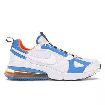 Nike Air Max 270 Futura белые мужские кроссовки Total-Orange-Blue-Heron AO1569-100