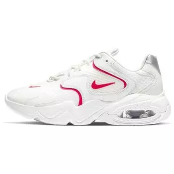 Nike Air Max 2X White Siren Red Женские кроссовки Summit-White CK2947-104