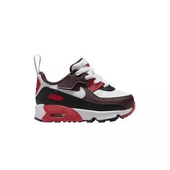 Nike Air Max 90 EasyOn TD бордовые Crush University красные детские кроссовки черные белые HF6359-600