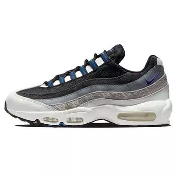 Nike Air Max 95 Black Medium Blue Мужские кроссовки антрацитовый холодный серый DH4754-001 42.5