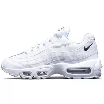 Nike Air Max 95 Essential Белые черные женские кроссовки CK7070-100